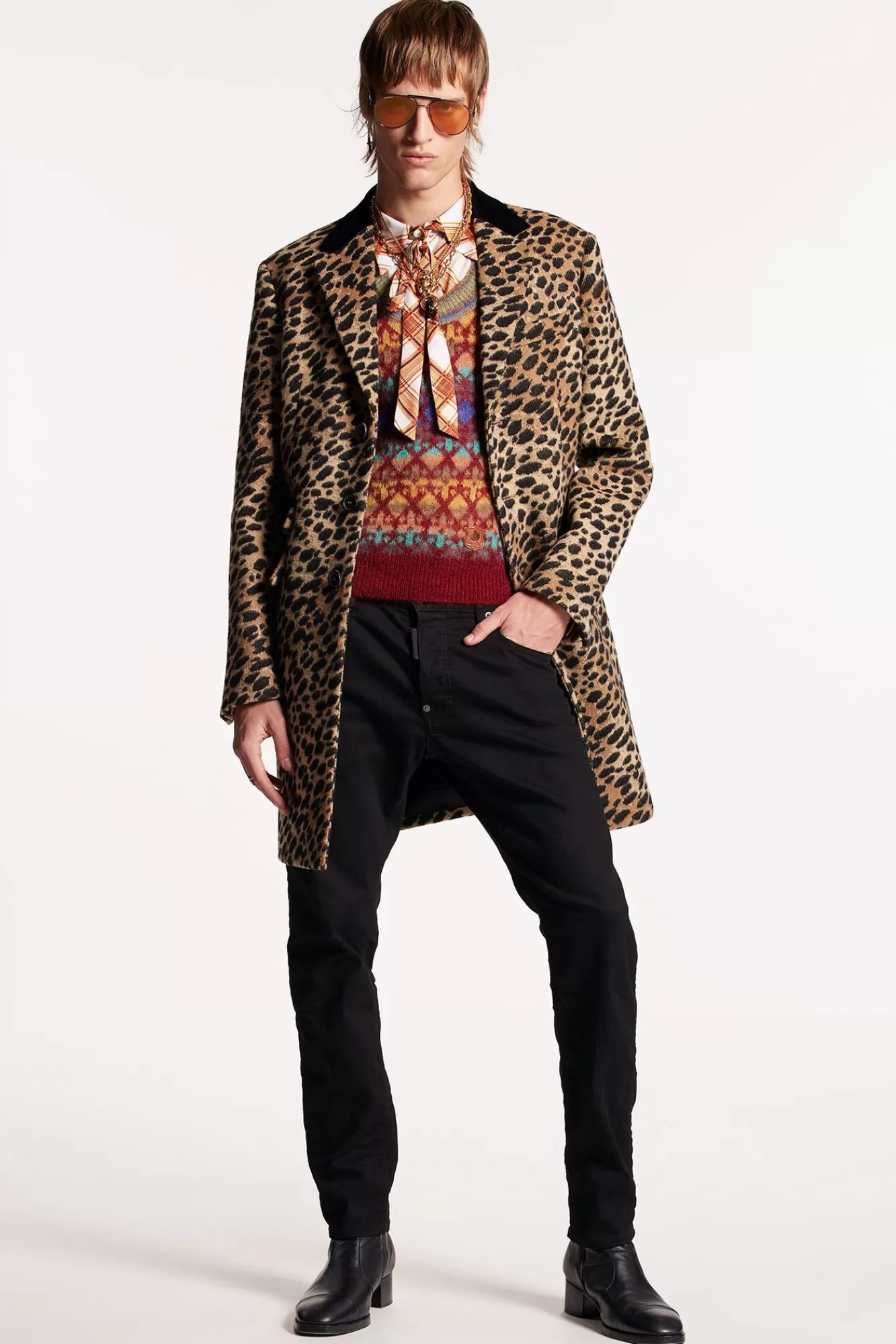 70'S Leo Coat<Dsquared2 Cheap