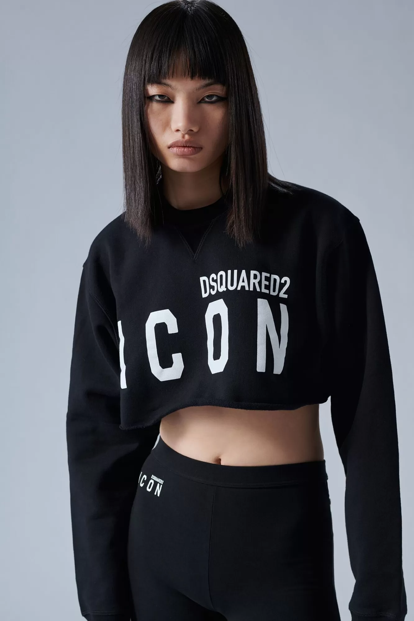 Be Icon Cool Cropped Sweater<Dsquared2 Discount