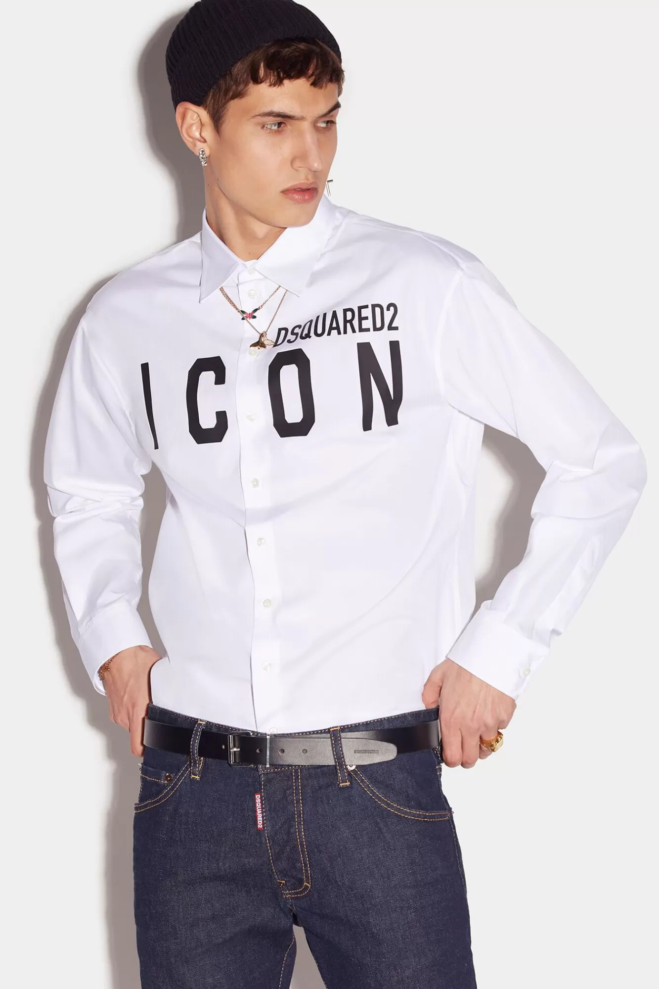 Be Icon Drop Shirt<Dsquared2 Hot