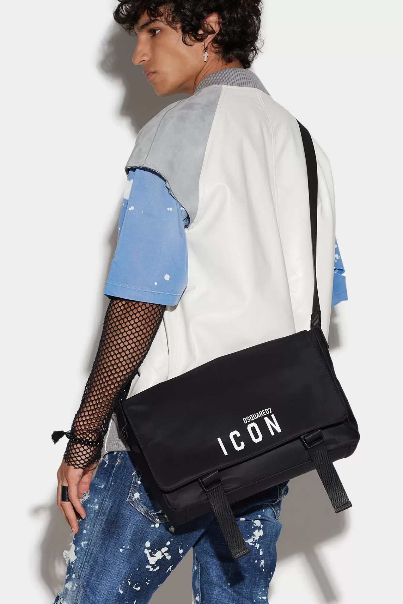 Be Icon Postman Bag<Dsquared2 Best Sale