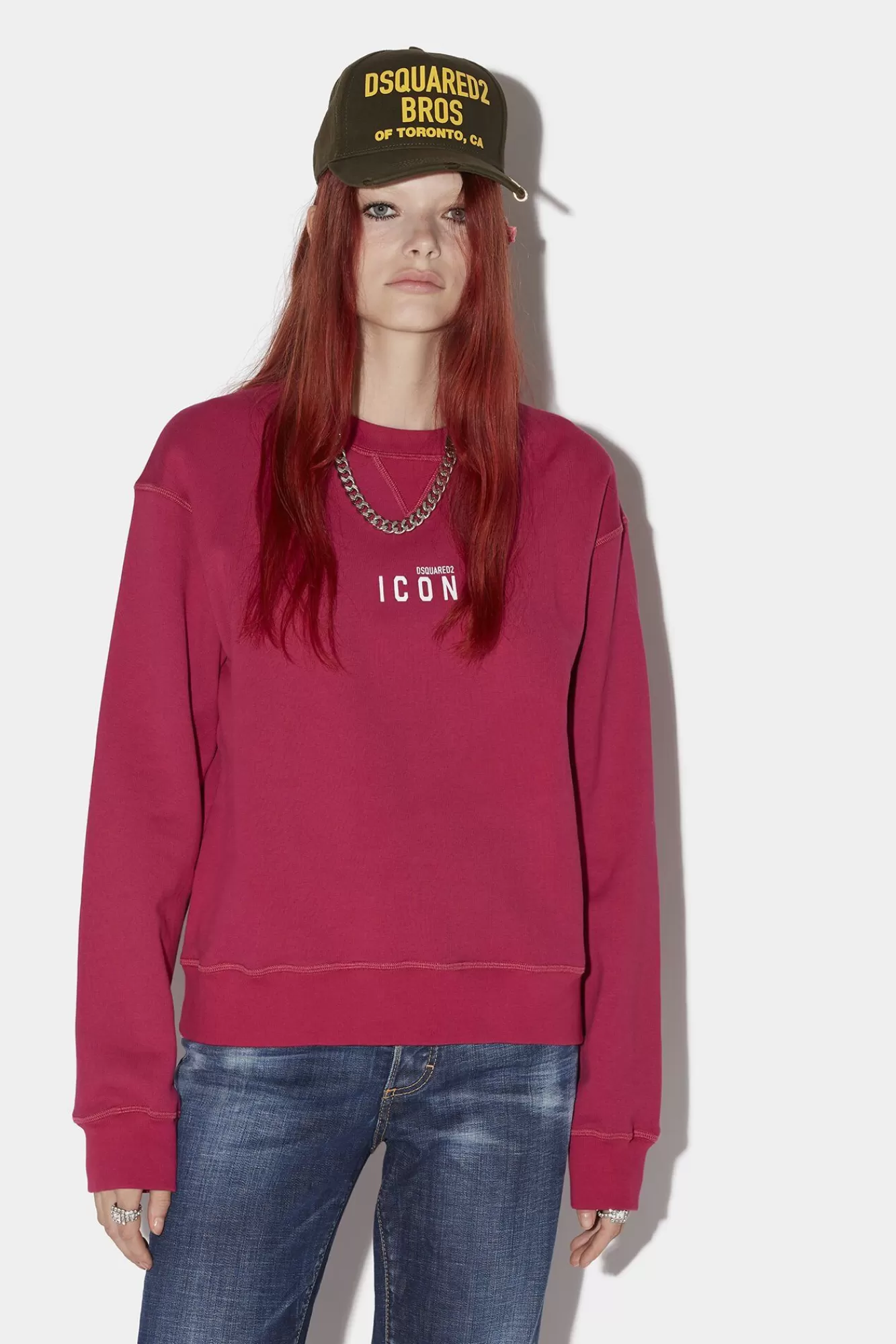 Be Icon Sweatshirt<Dsquared2 Store