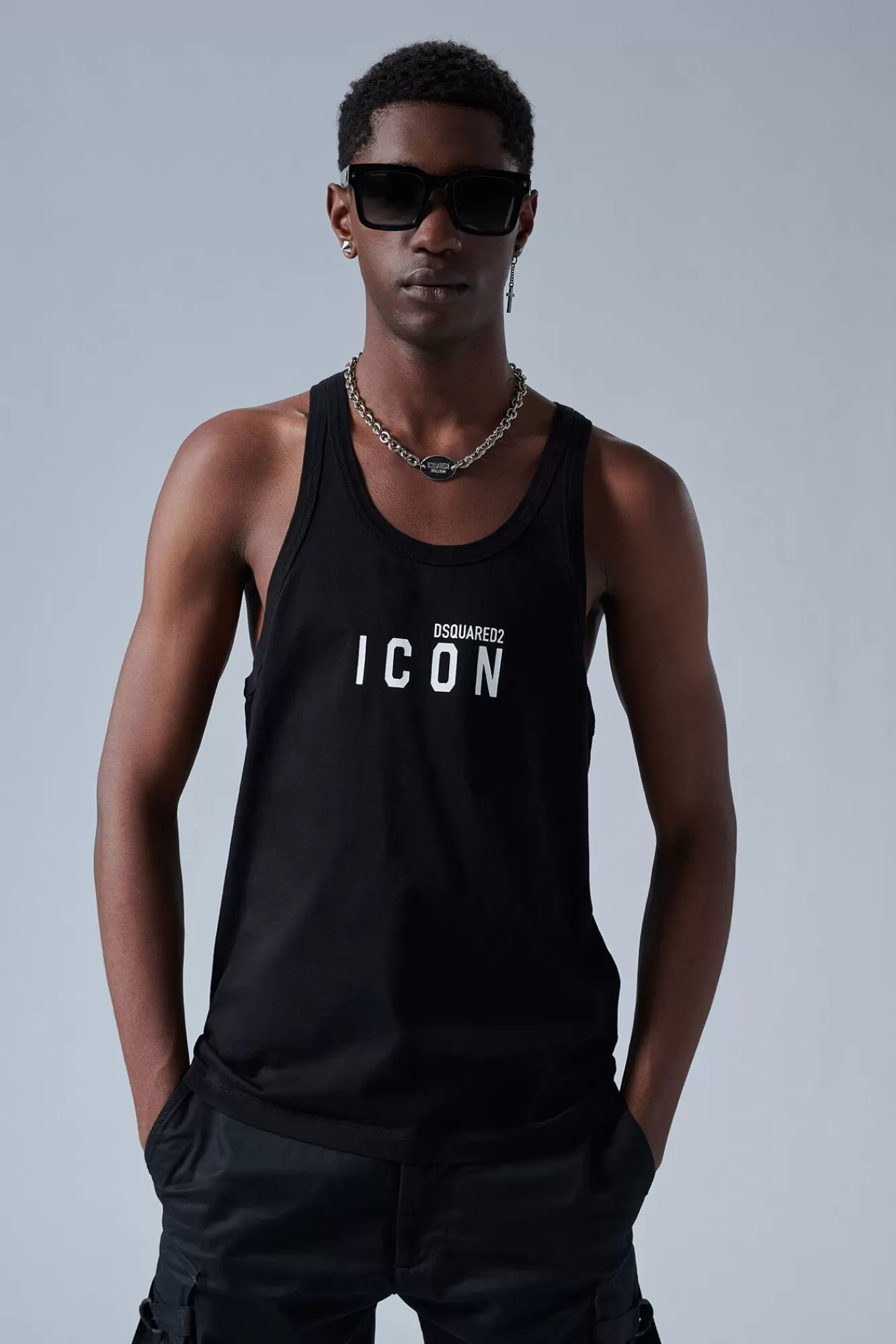 Be Icon Tank Top<Dsquared2 Sale