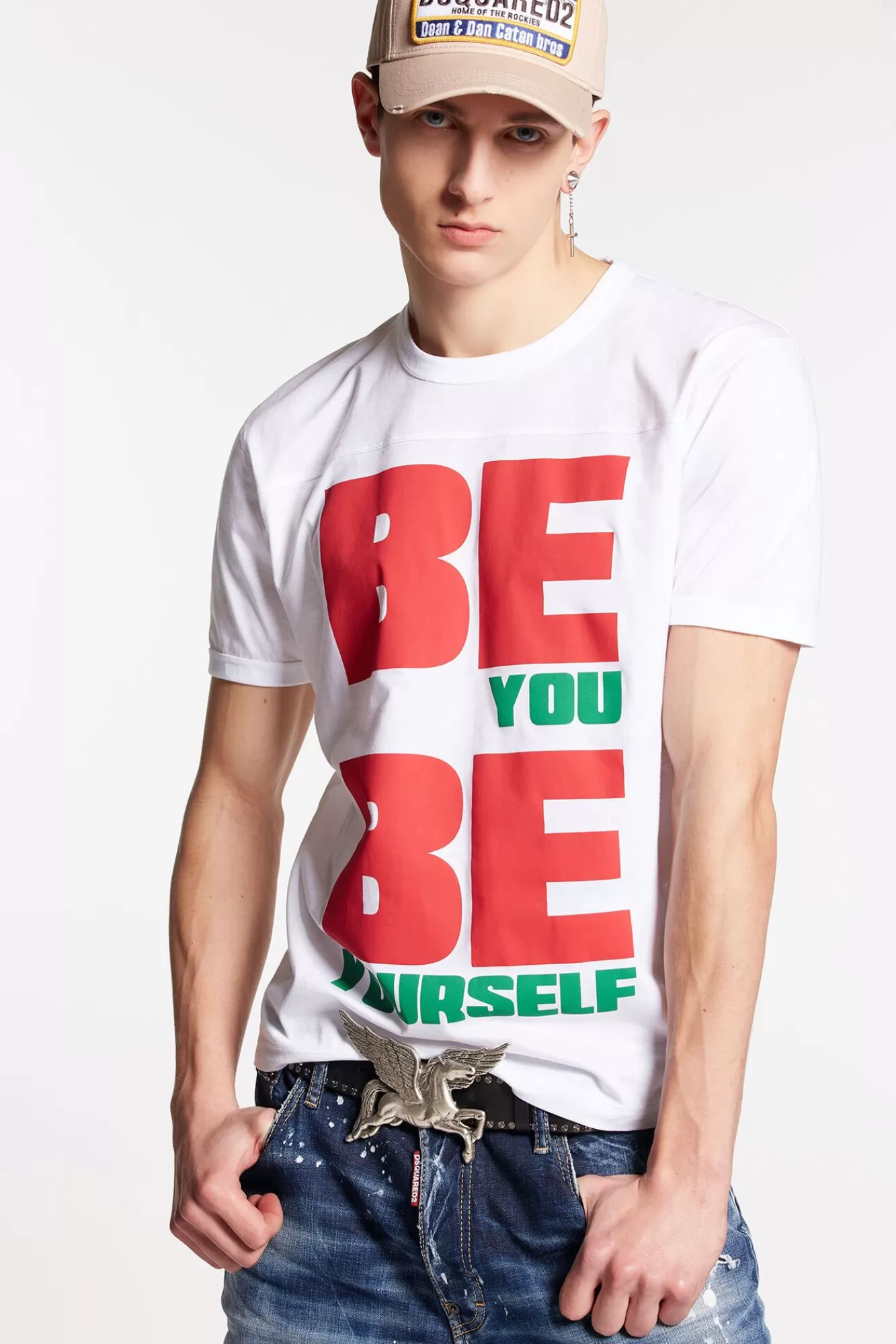 Be You Be Yourself T-Shirt<Dsquared2 Fashion