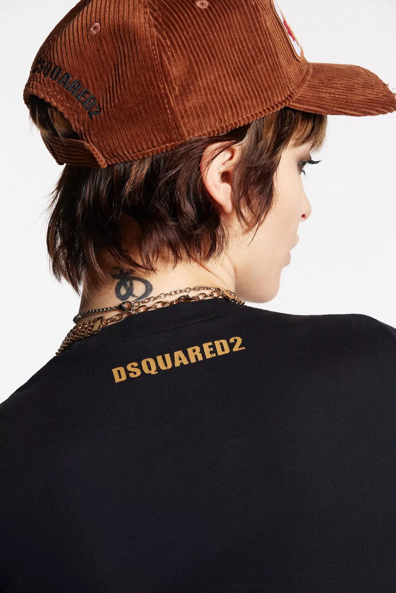 Bella Cropped T-Shirt<Dsquared2 Shop