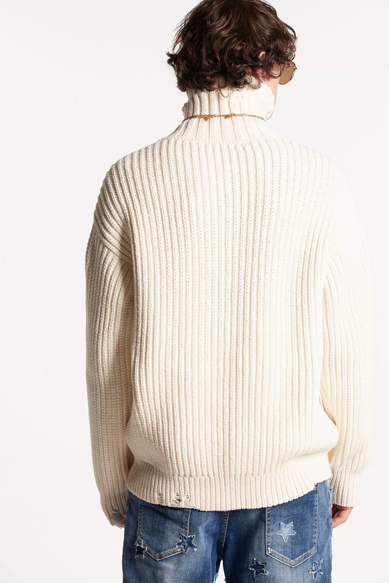 Broken Stitch Double Knit<Dsquared2 Clearance