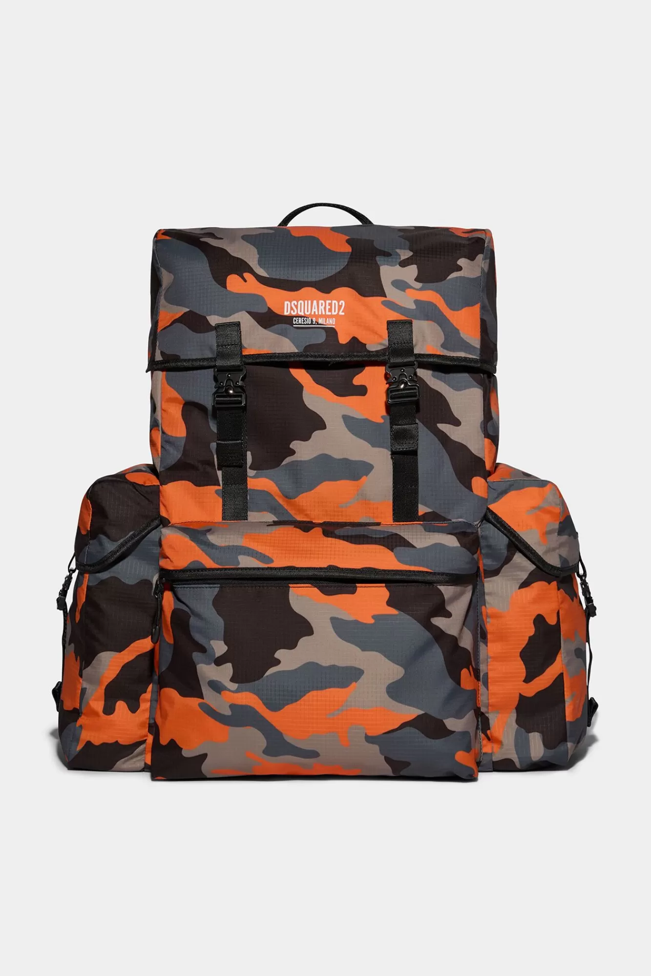 Ceresio 9 Camo Big Backpack<Dsquared2 Cheap