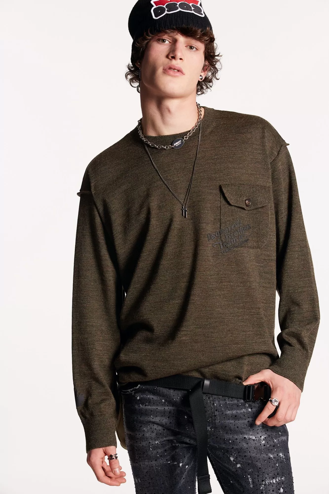 Ciro Crewneck Knit<Dsquared2 Outlet