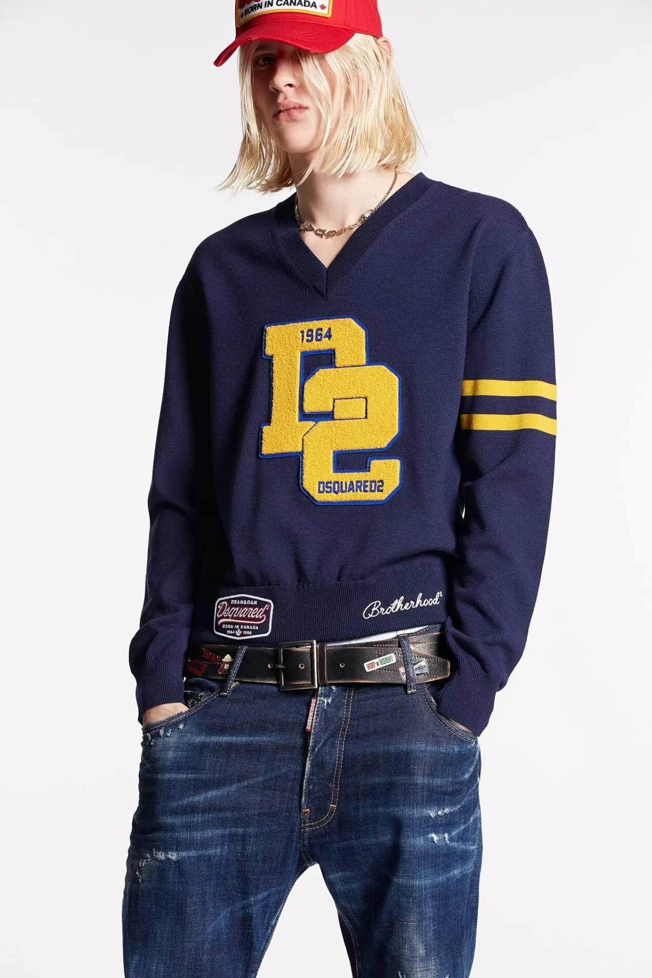 College Shetland Knit<Dsquared2 Flash Sale