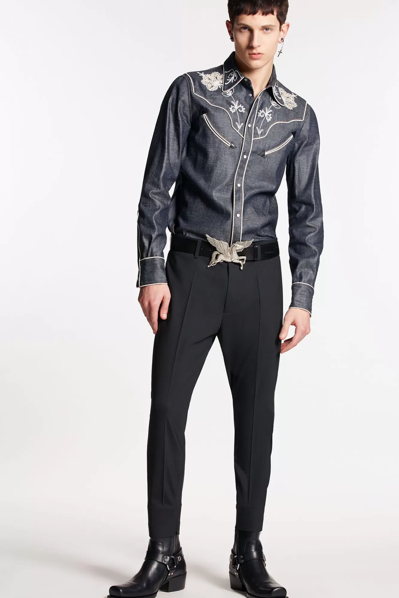 Corset Skinny Techno Pants<Dsquared2 Flash Sale