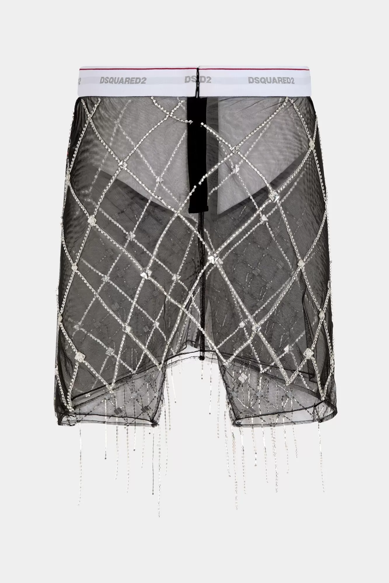 Crystal Cage Mini Skirt<Dsquared2 Outlet