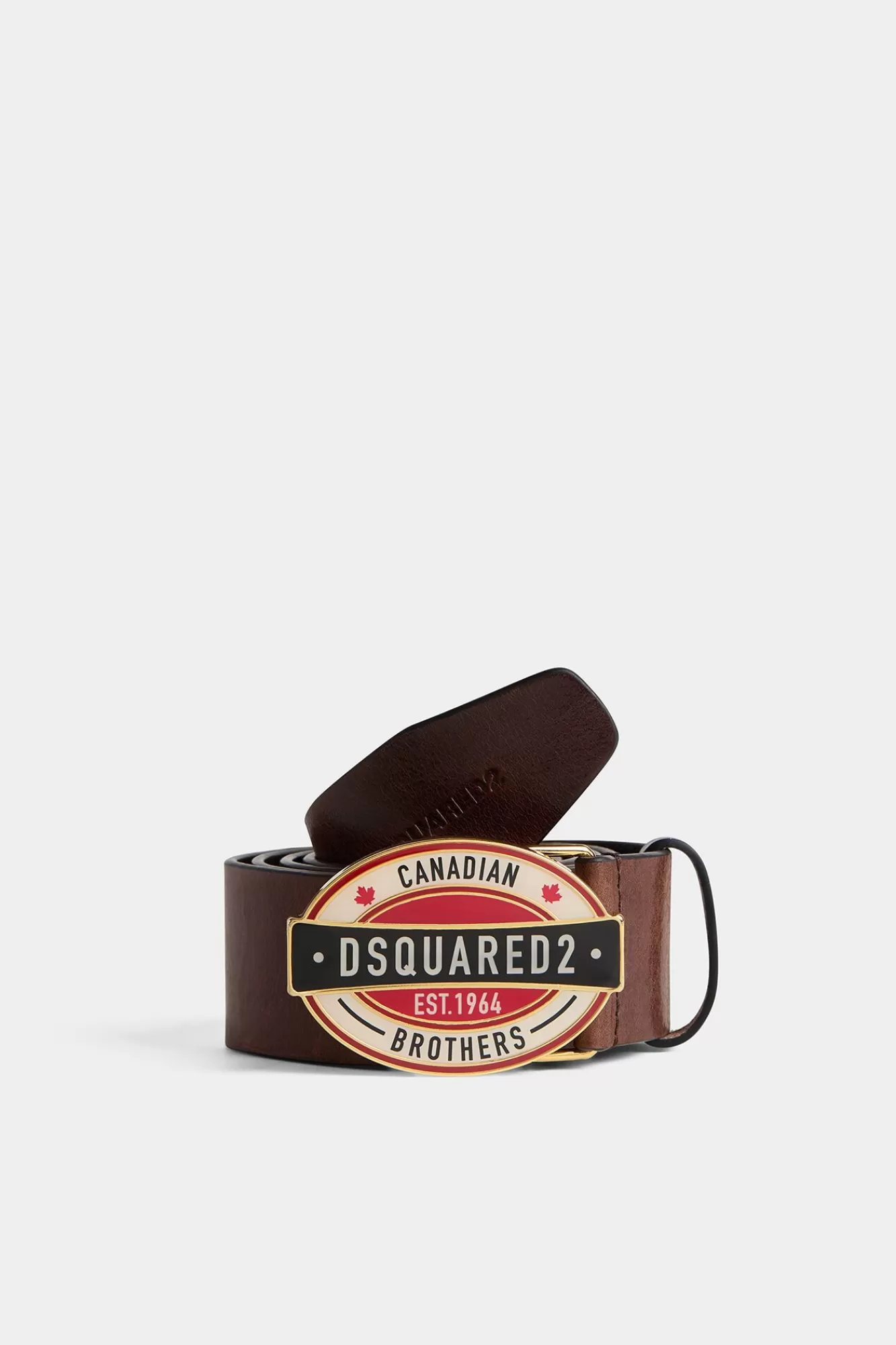 D2 Canadian Brothers Plaque Belt<Dsquared2 Cheap