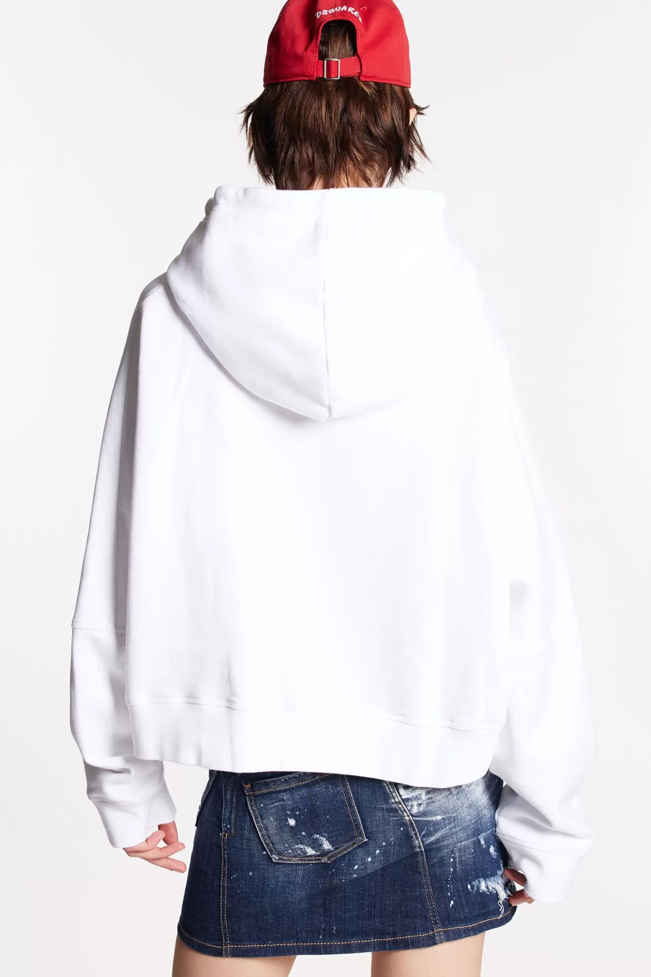 D2 Cropped Onion Hoodie<Dsquared2 Sale