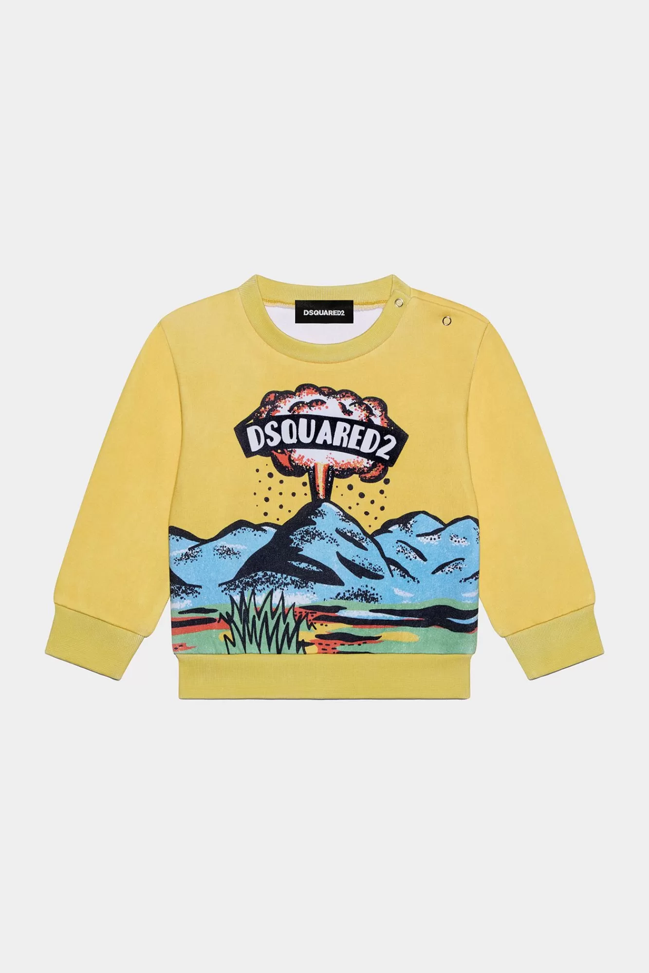 D2Kids New Born Sweatshirt<Dsquared2 Best Sale