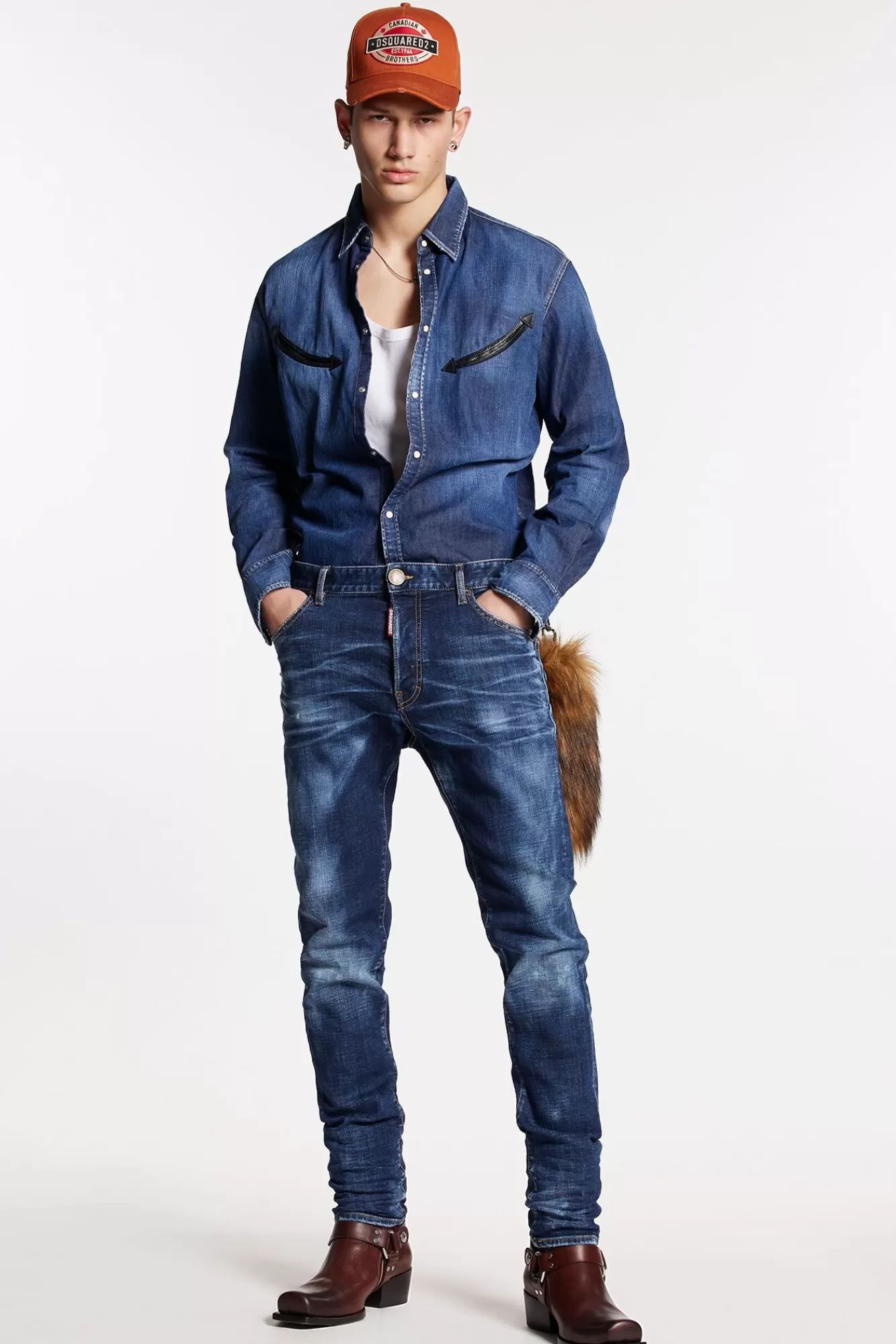 Dark Clean Wash Cool Guy Jeans<Dsquared2 Discount