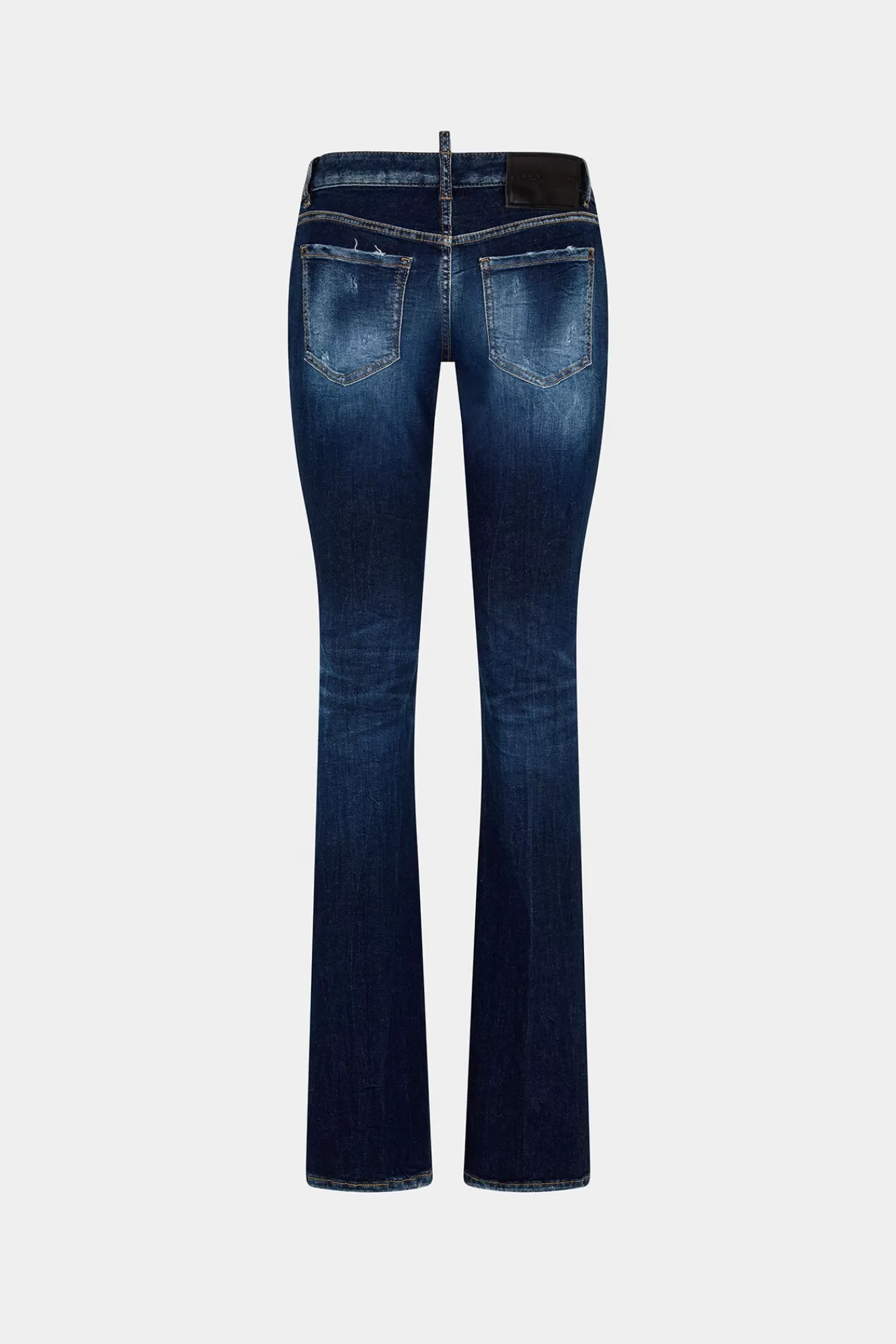 Dark Clean Wash Medium Waist Flare Twiggy Jeans<Dsquared2 Discount