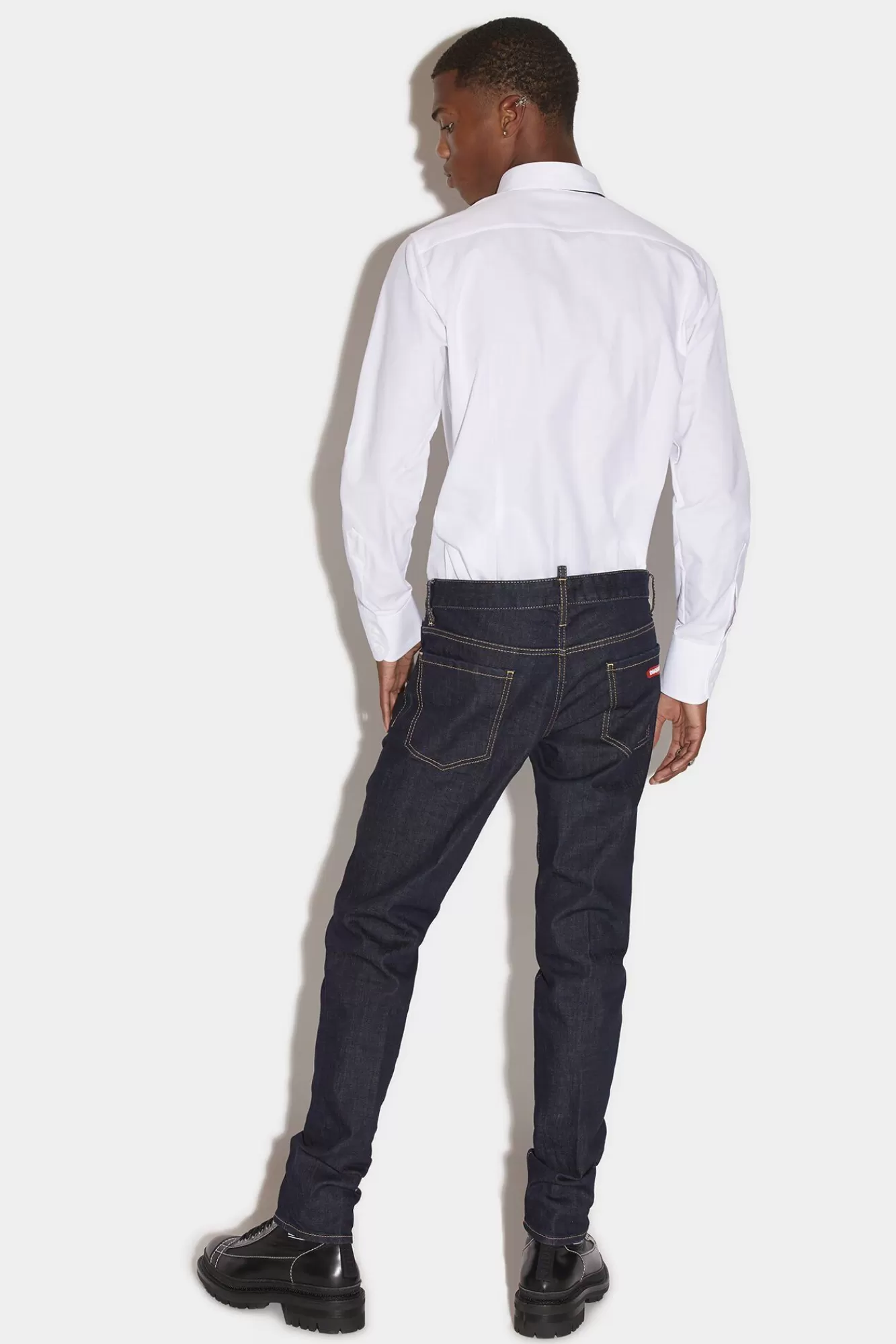 Dark Rinse Wash Slim Jeans<Dsquared2 Clearance