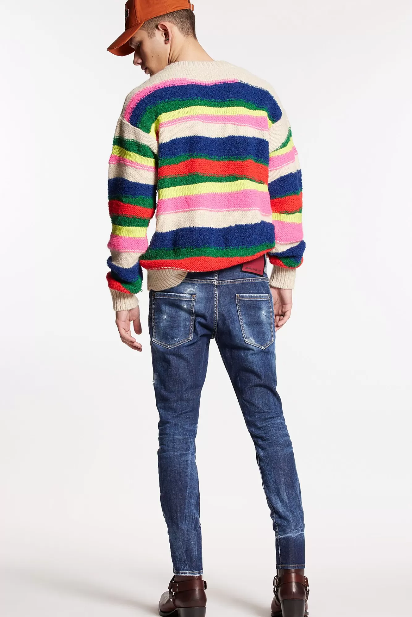 Dark Scar Wash Super Twinky Jeans<Dsquared2 Store