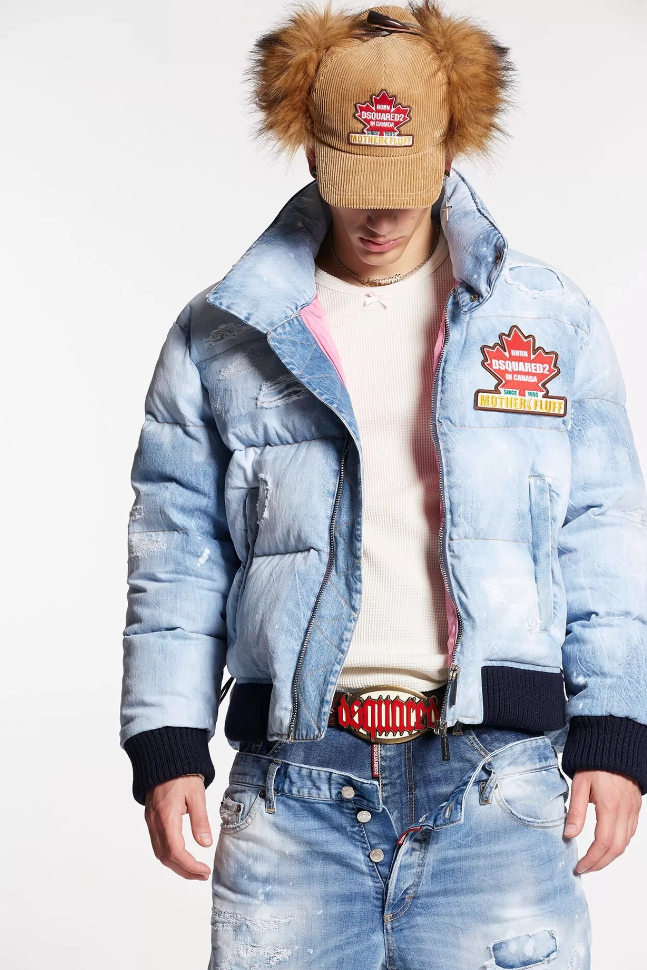 Denim Puff Kaban<Dsquared2 Store