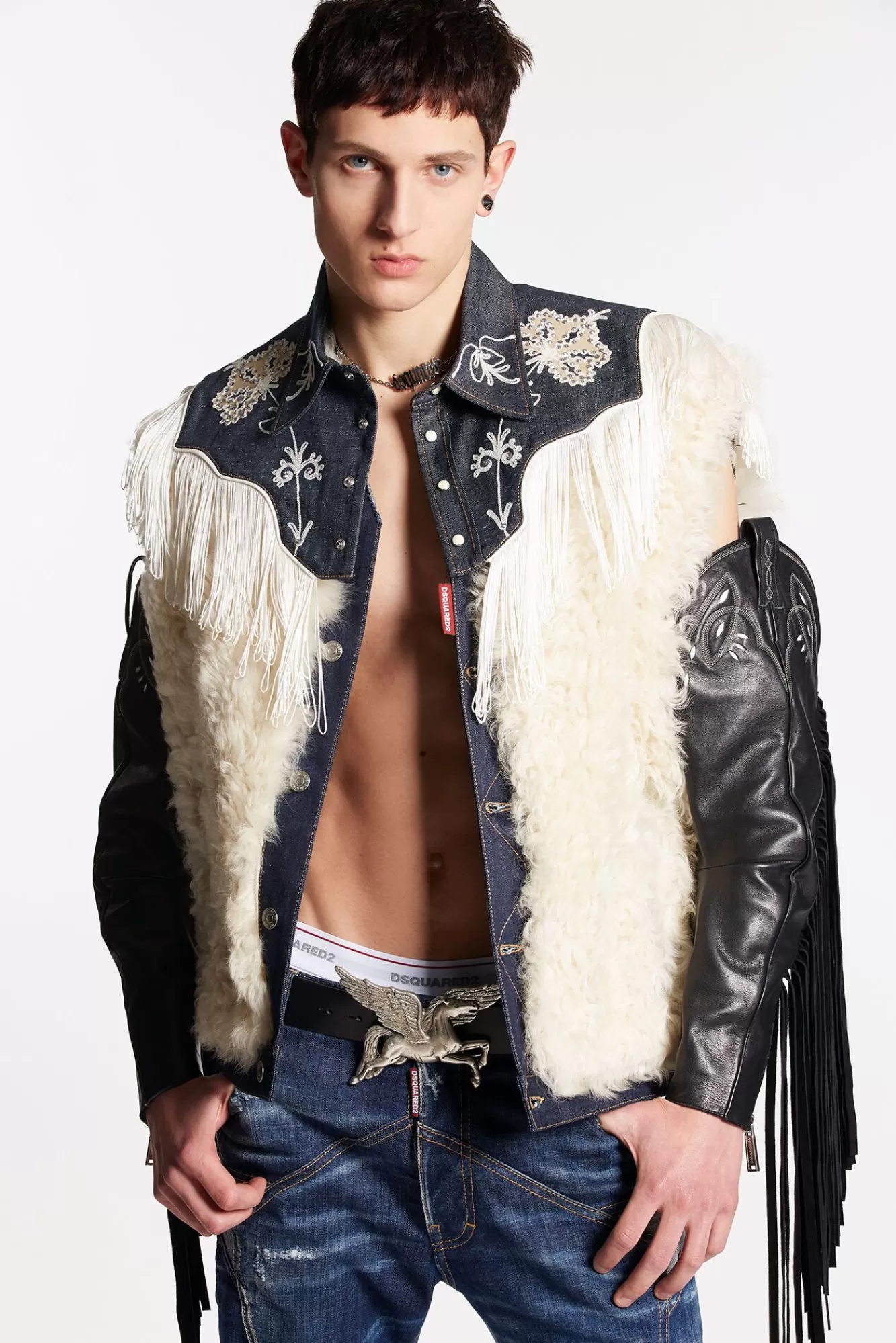 Denim Vest<Dsquared2 Shop