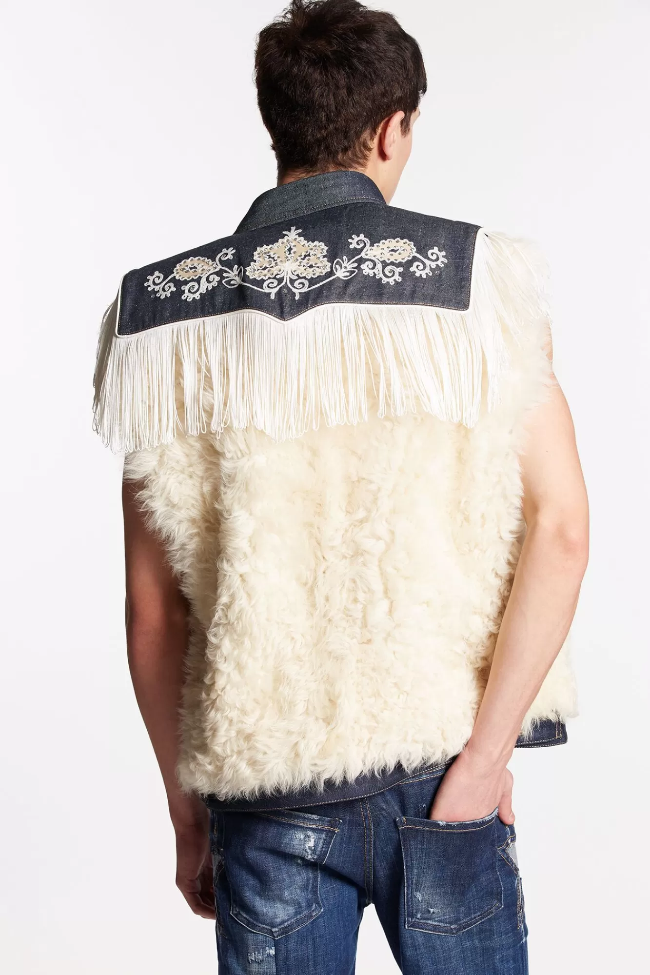 Denim Vest<Dsquared2 Shop