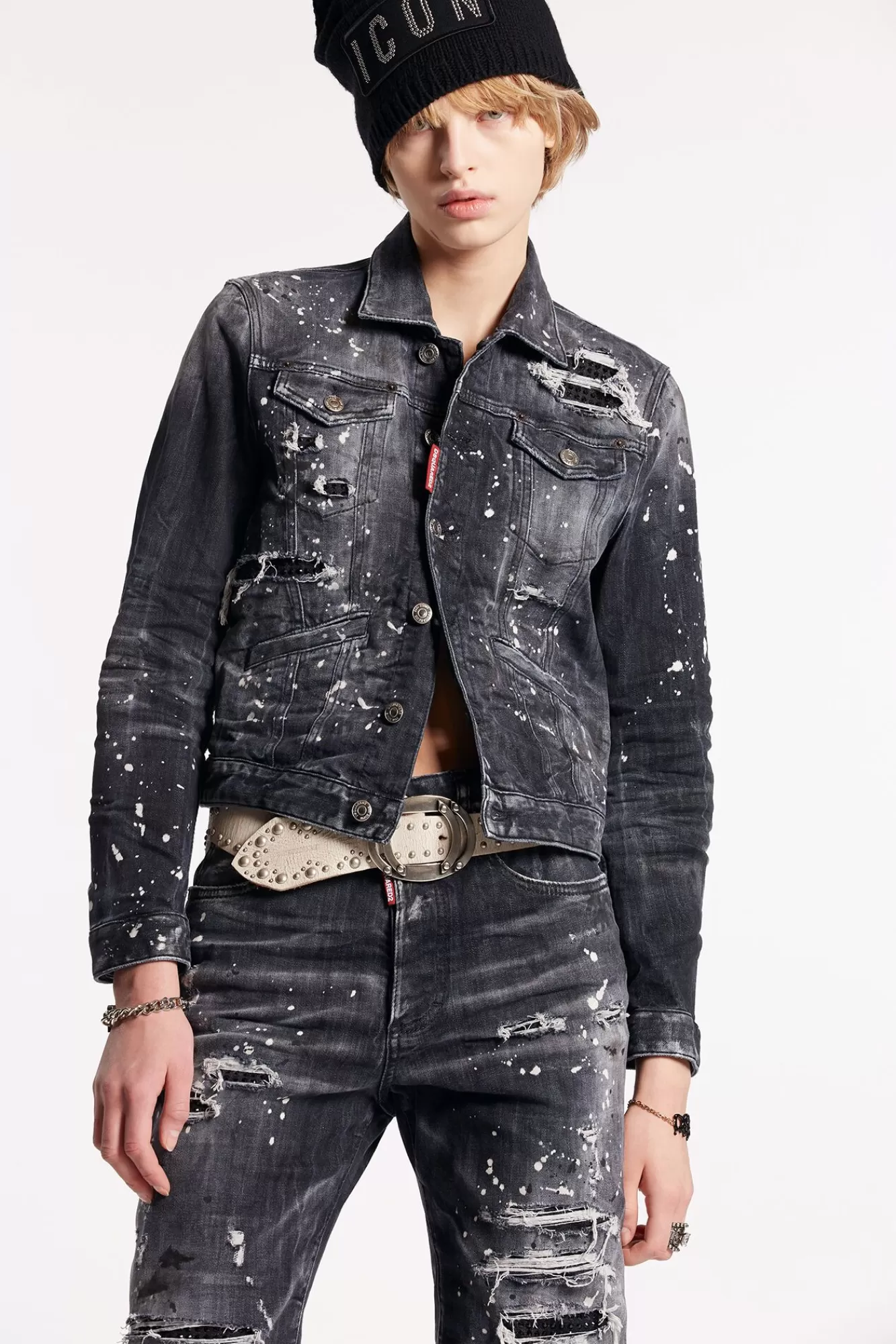 Diamond Wash Boyfriend Jean Jacket<Dsquared2 Shop