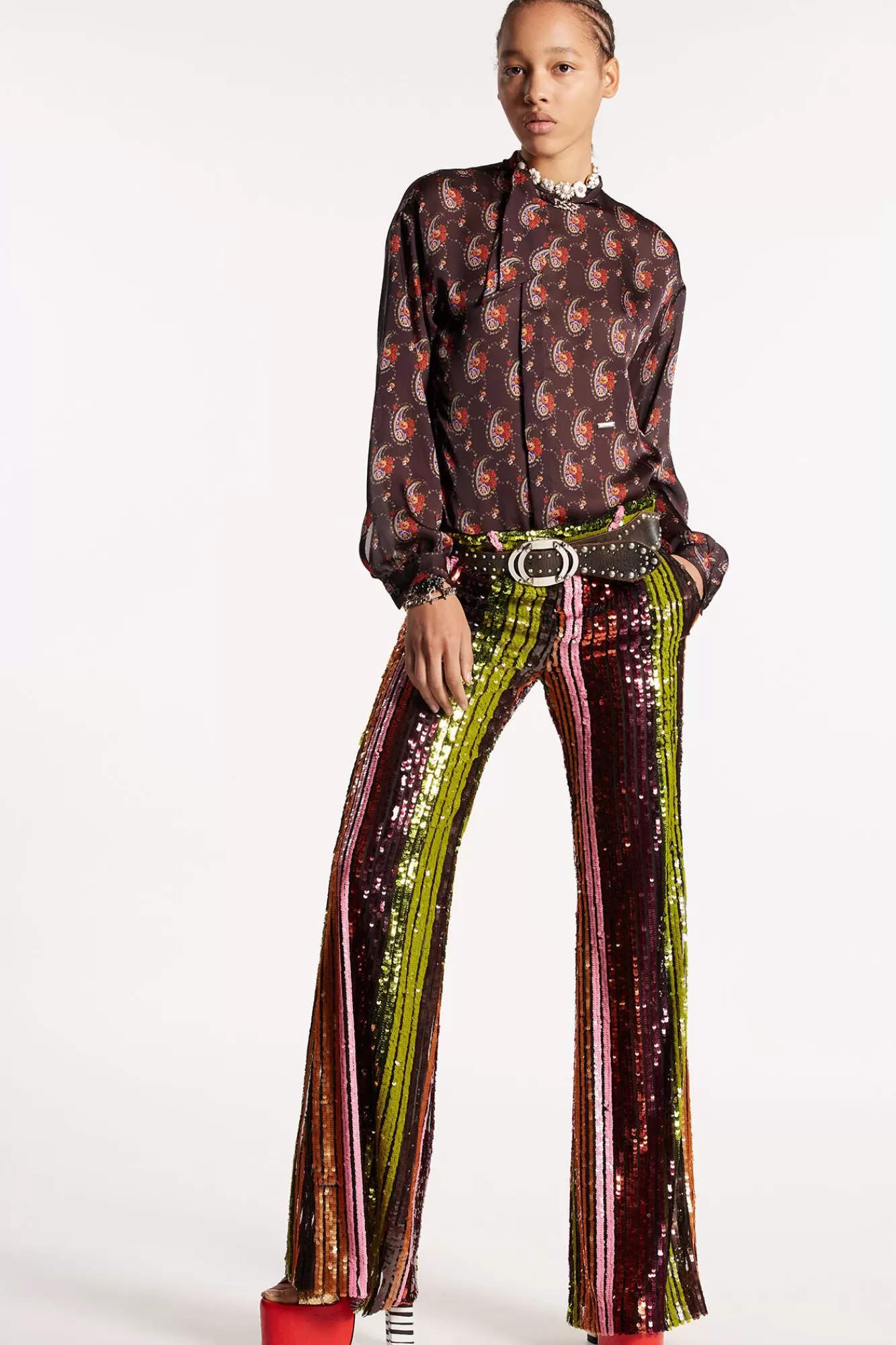 Disco Queen Super Flare Pants<Dsquared2 Cheap