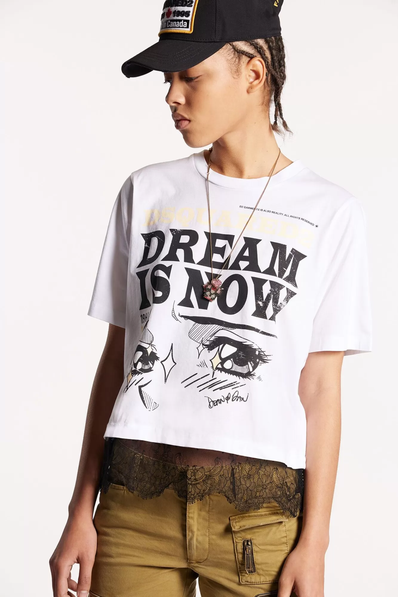 Dream Is Now Easy T-Shirt<Dsquared2 Shop