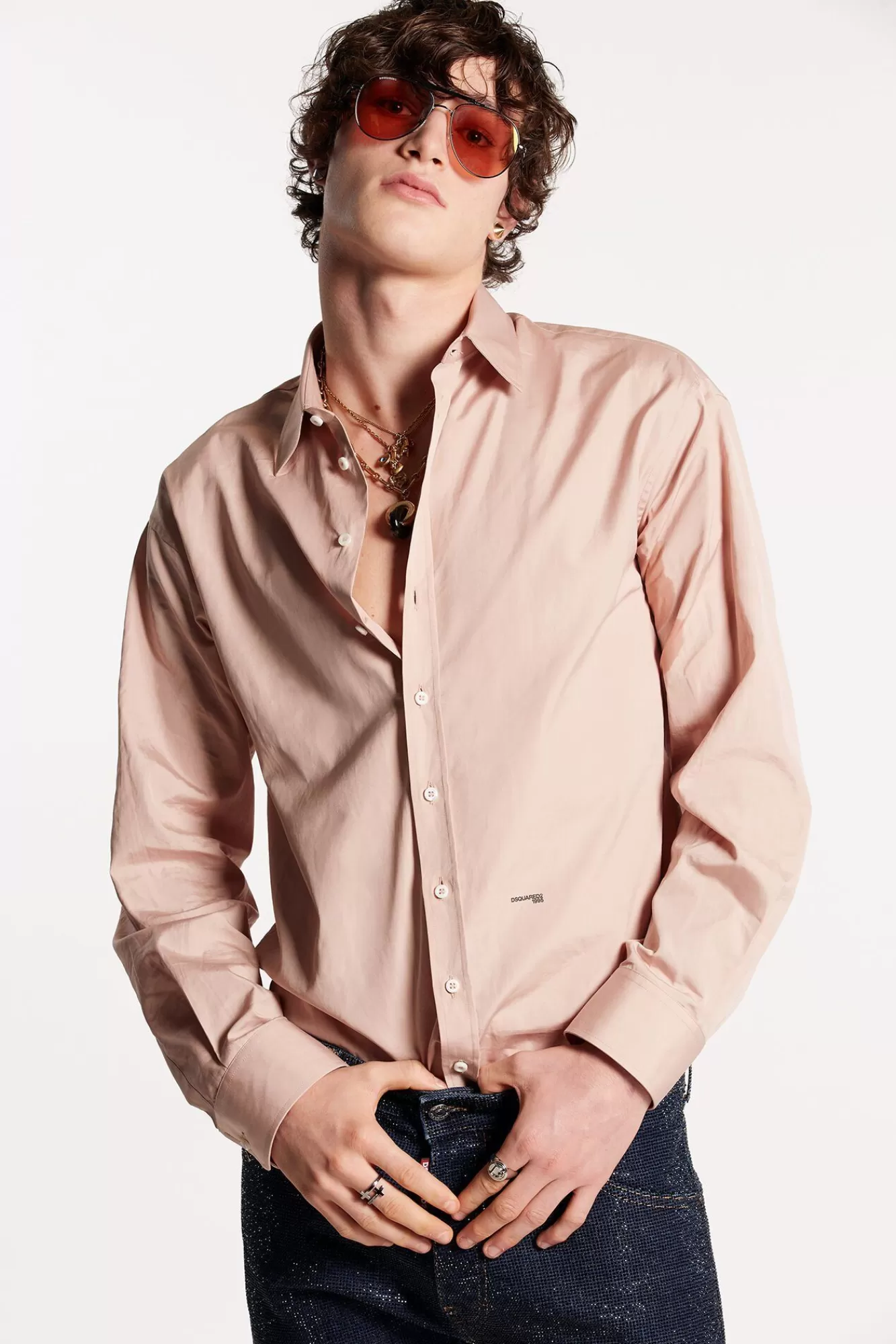 Drop Shoulder Shirt<Dsquared2 Online