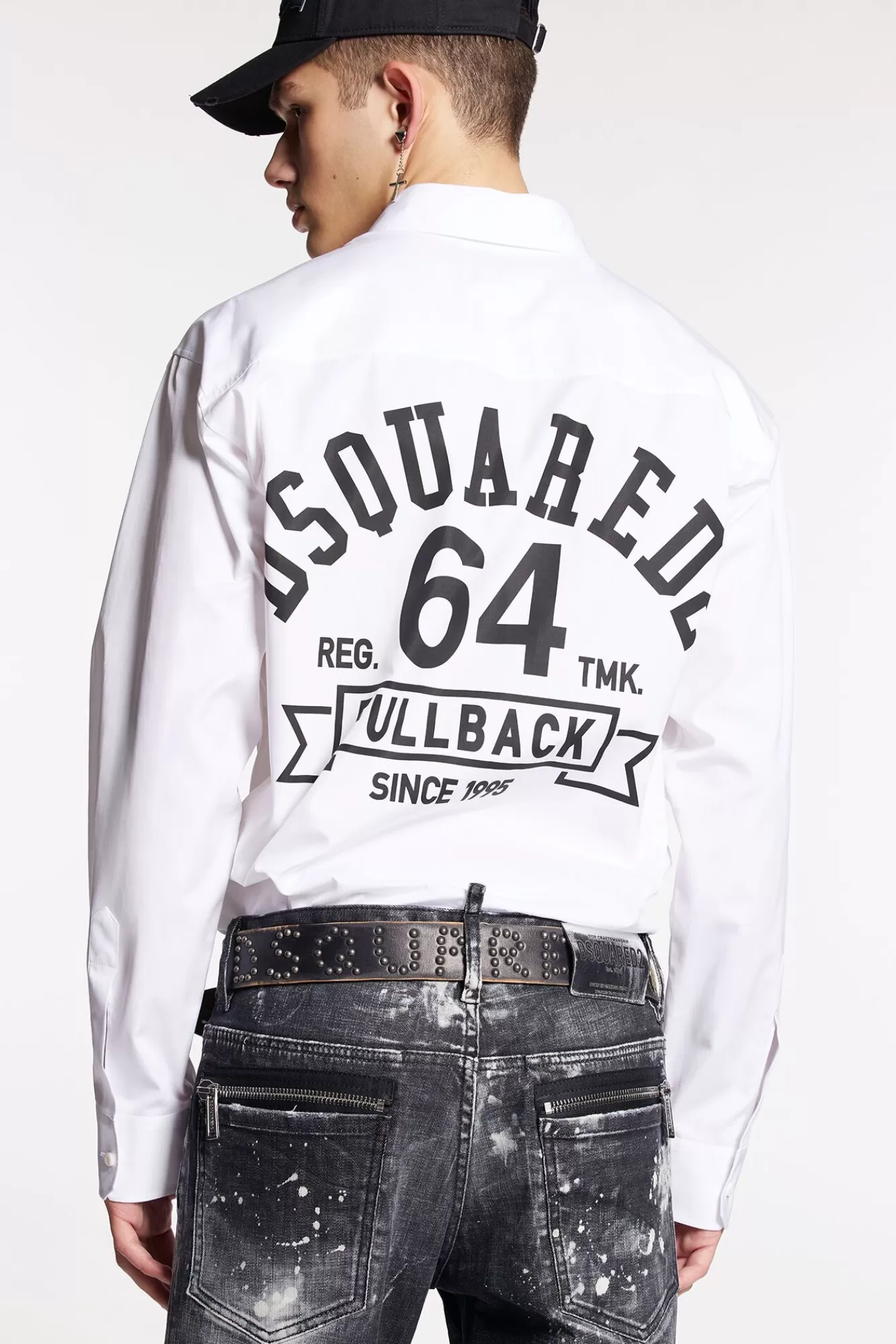 Dropped Shoulder Shirt<Dsquared2 Online