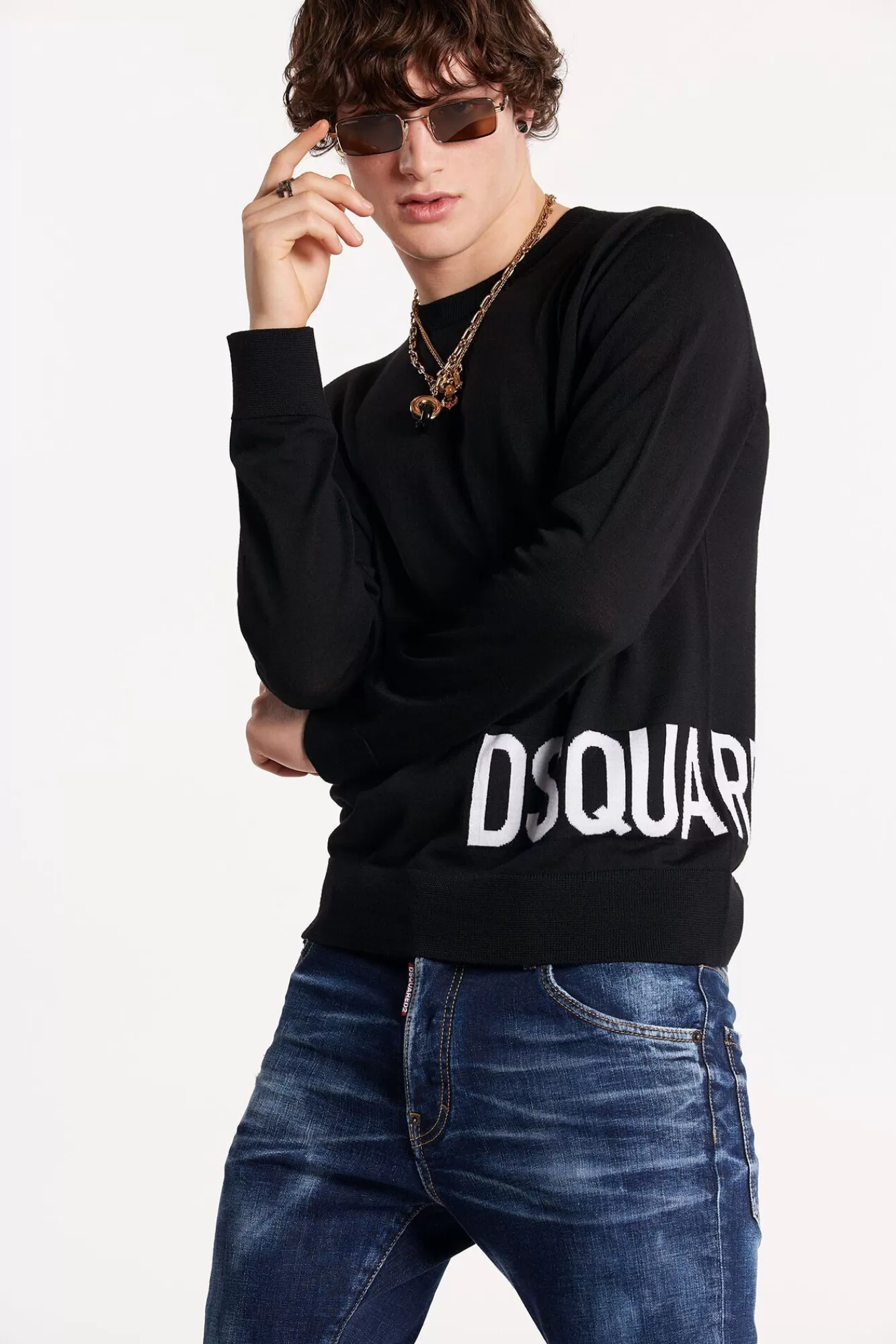 Dsq2 Crewneck Knit<Dsquared2 Hot