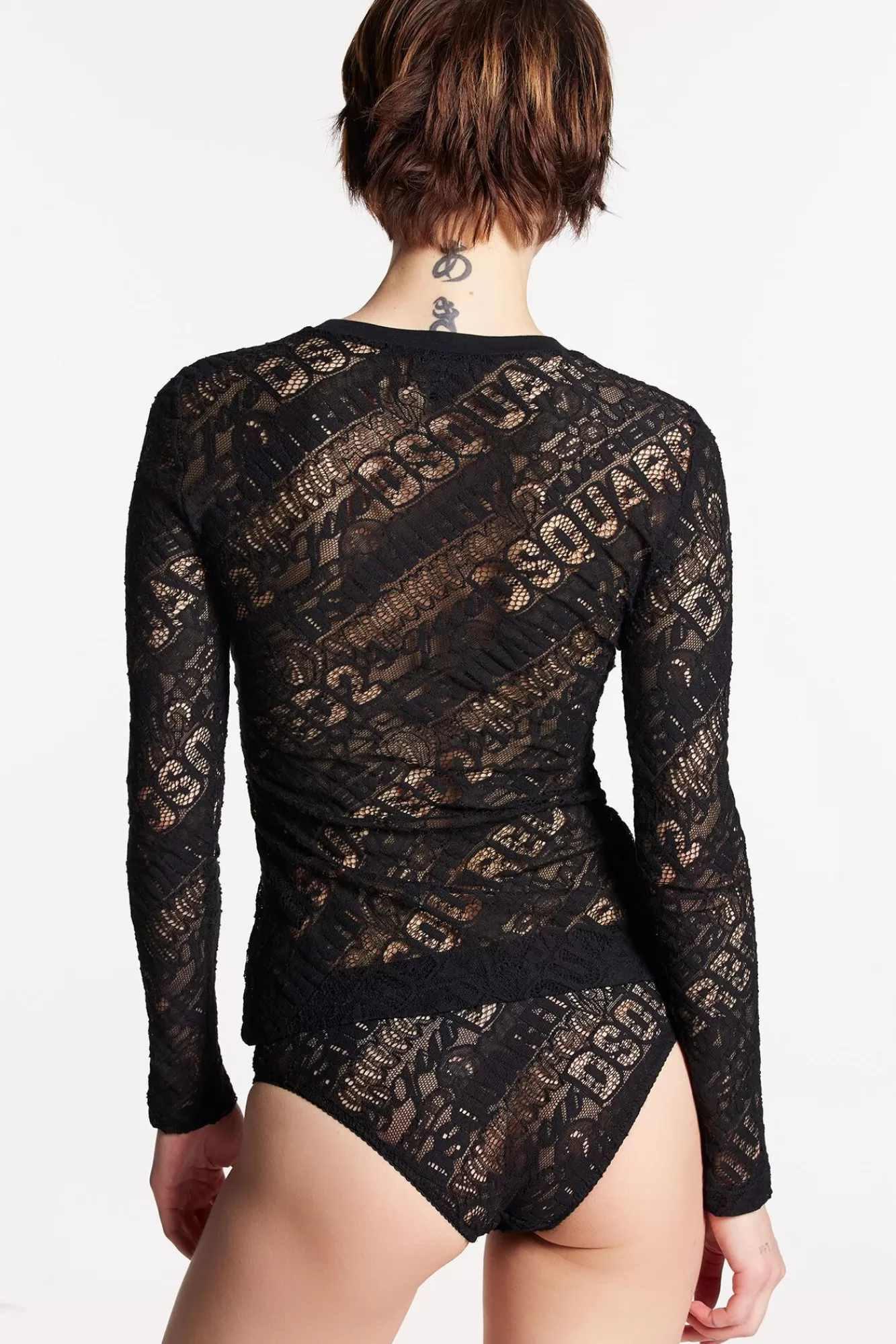 Dsq2 Lace Long Sleeves Top<Dsquared2 Shop