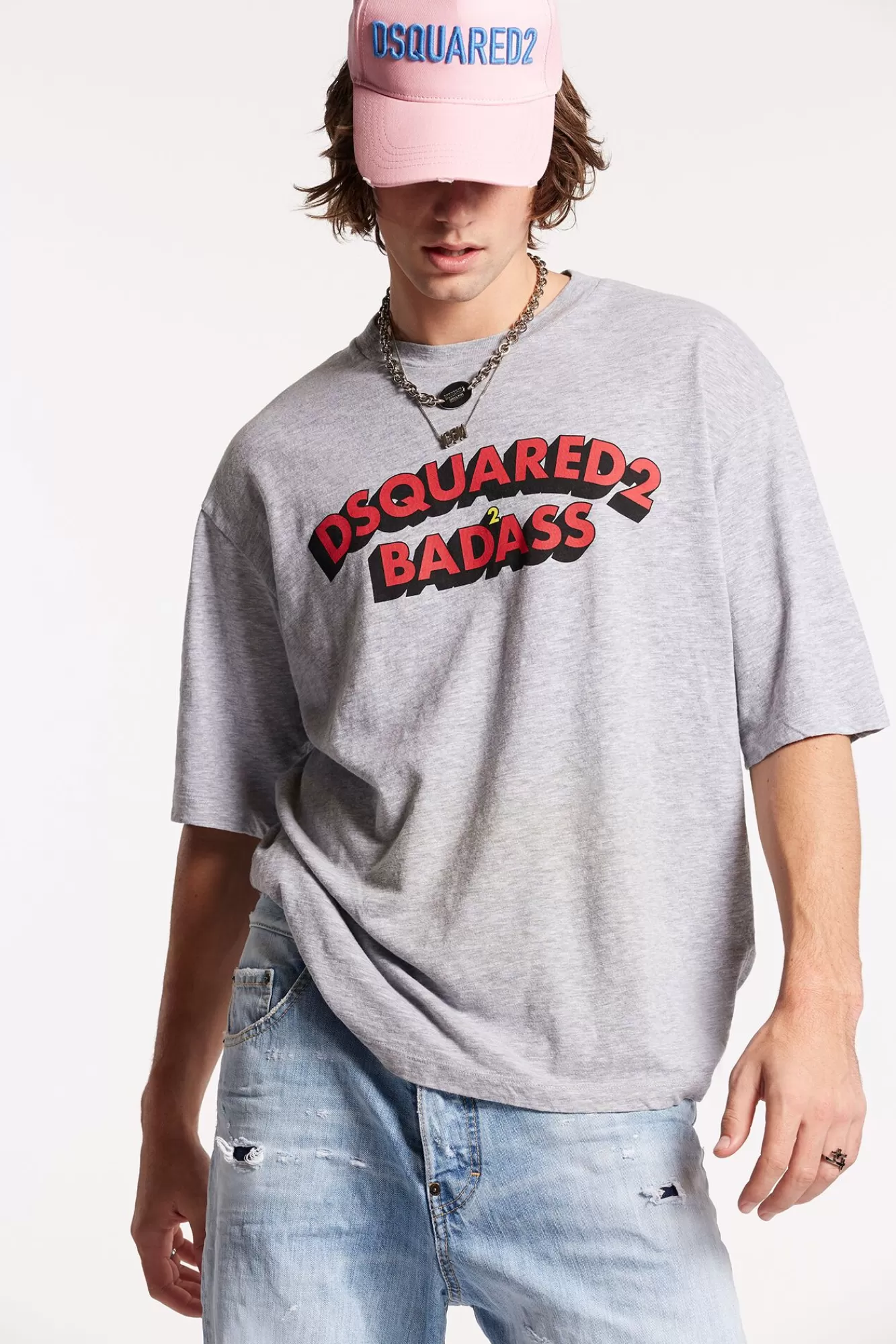Badass Loose T-Shirt<Dsquared2 Cheap