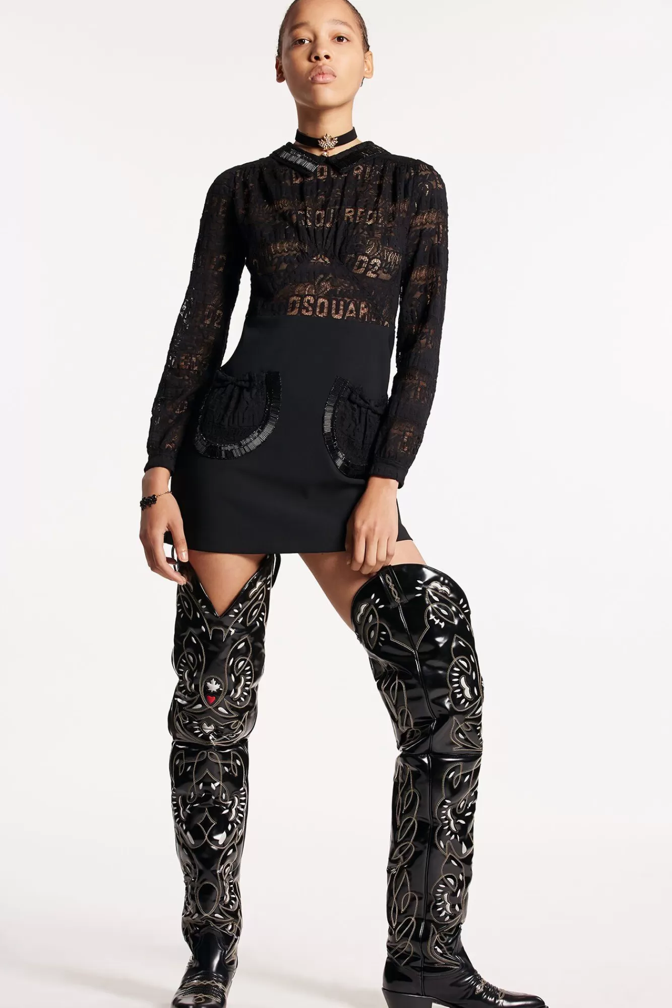 Lacey Mini Dress<Dsquared2 Store