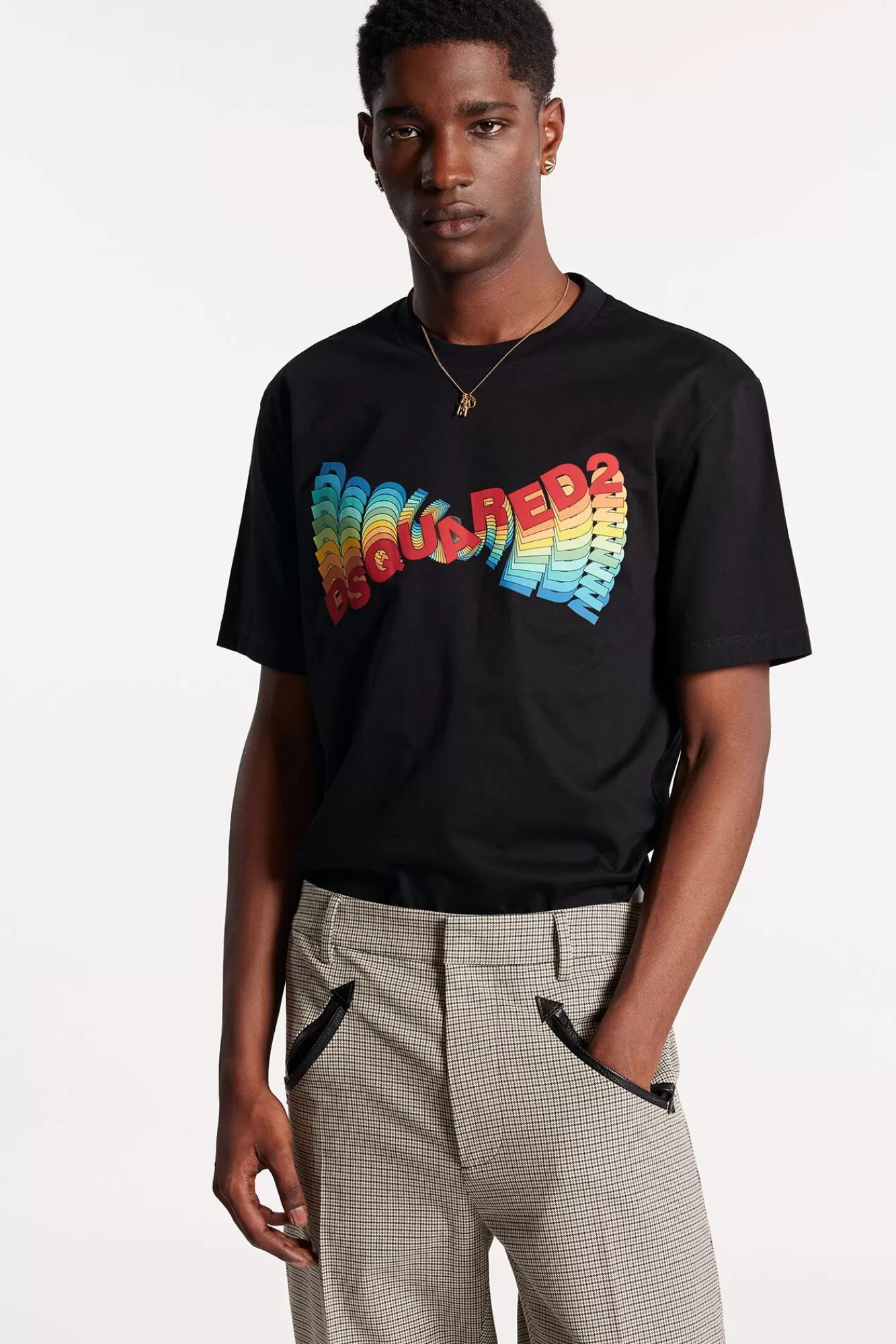 Multicolor Regular T-Shirt<Dsquared2 Best Sale