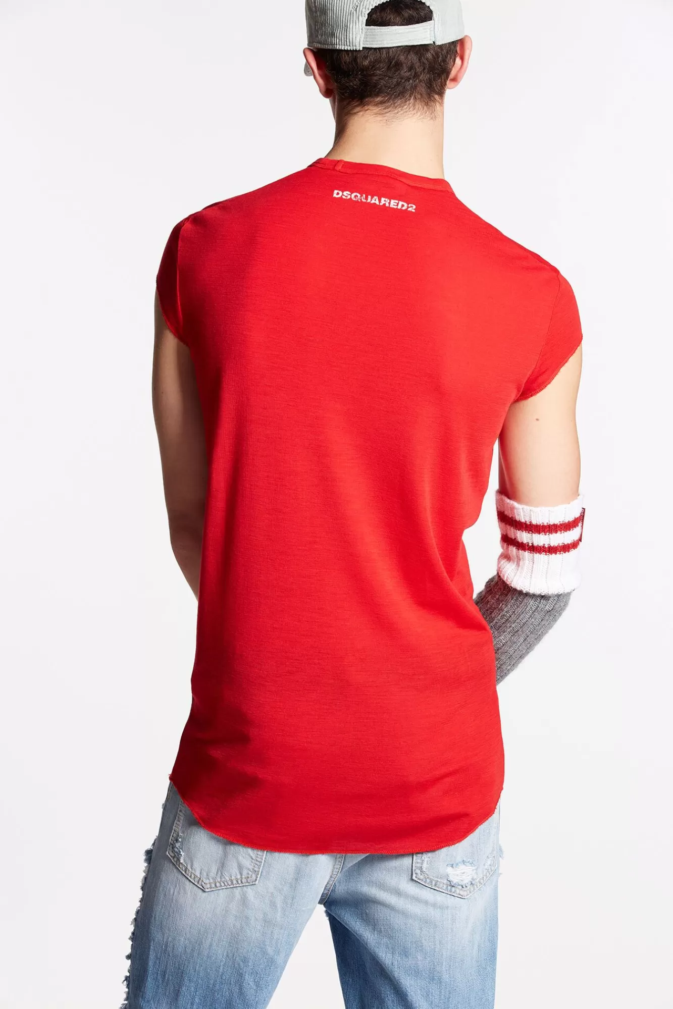 Dyed Choke T-Shirt<Dsquared2 Hot