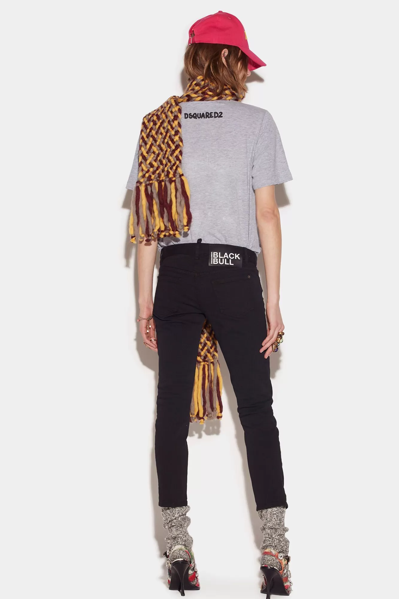 Dyed Jennifer Cropped Jeans<Dsquared2 Outlet