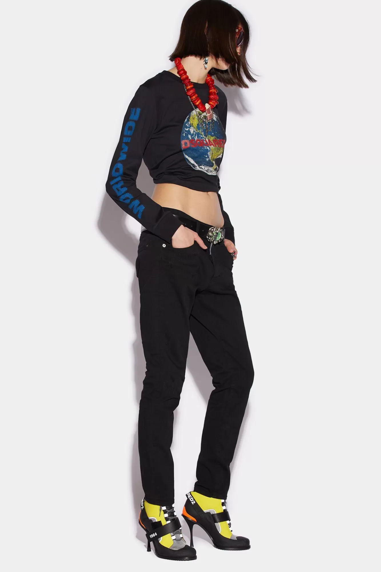 Dyed Skinny Dan Jeans<Dsquared2 Hot