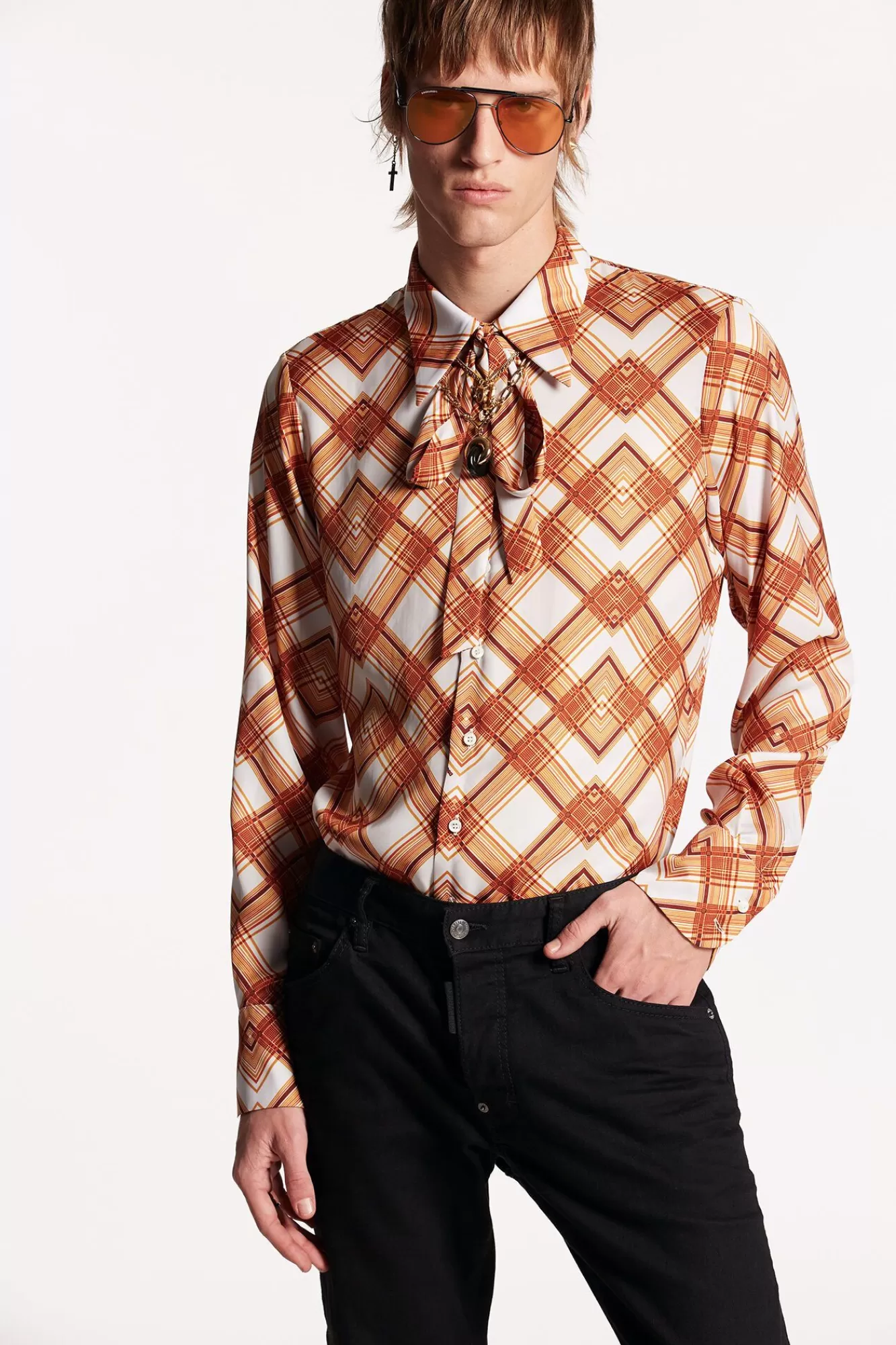 Easy Slim 70'S Shirt<Dsquared2 Flash Sale