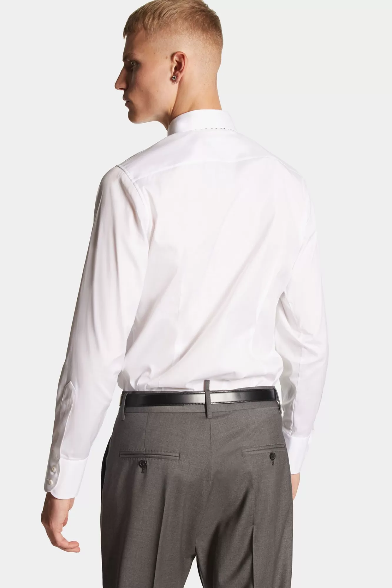 Easy Slim Pin Collar Shirt<Dsquared2 New