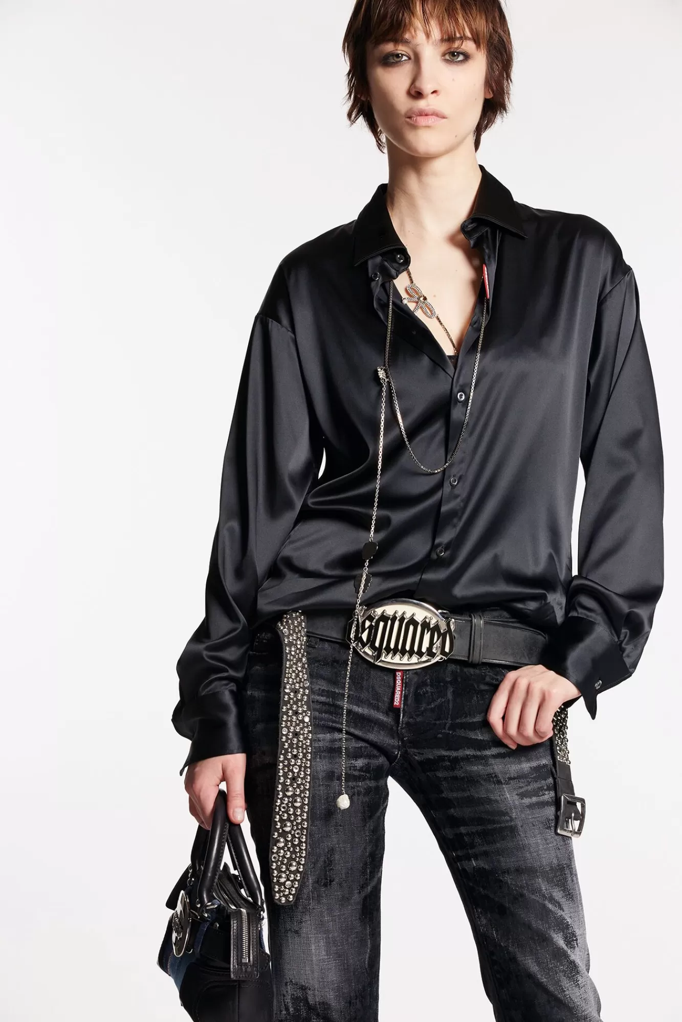 Embellished Shirt<Dsquared2 Best