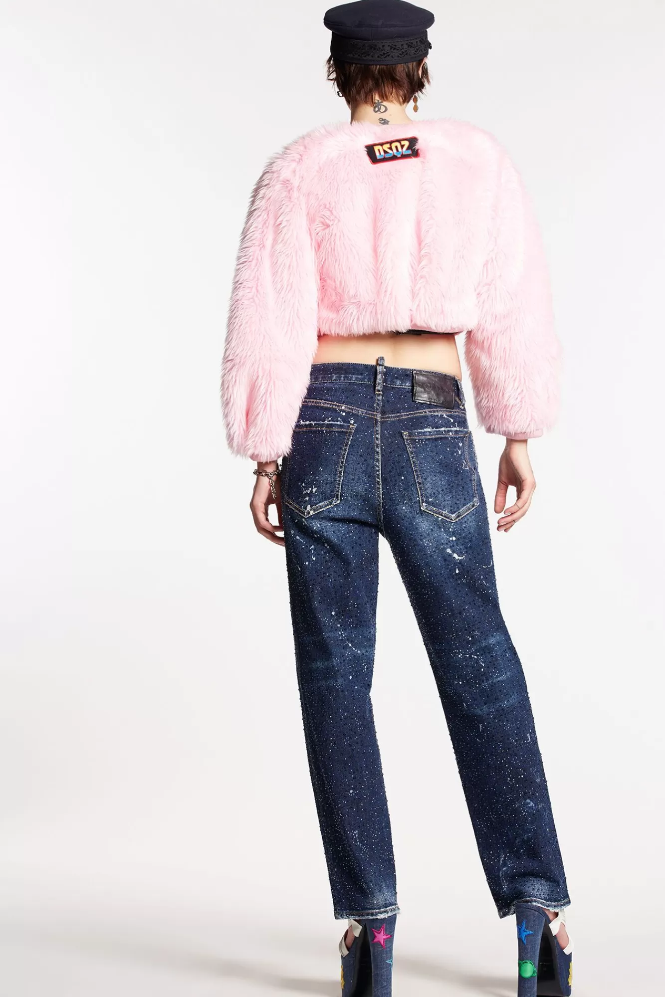 Fireworks Wash Boston Jeans<Dsquared2 Flash Sale