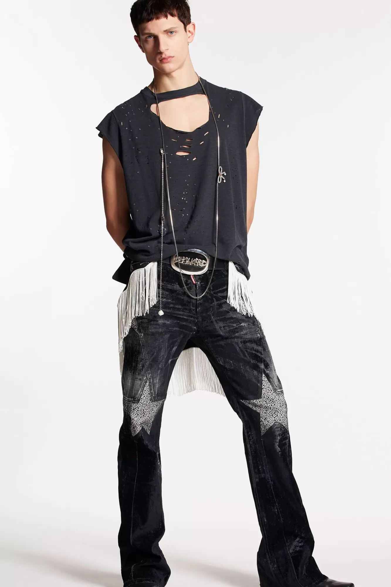 Flock Bob Jeans<Dsquared2 New