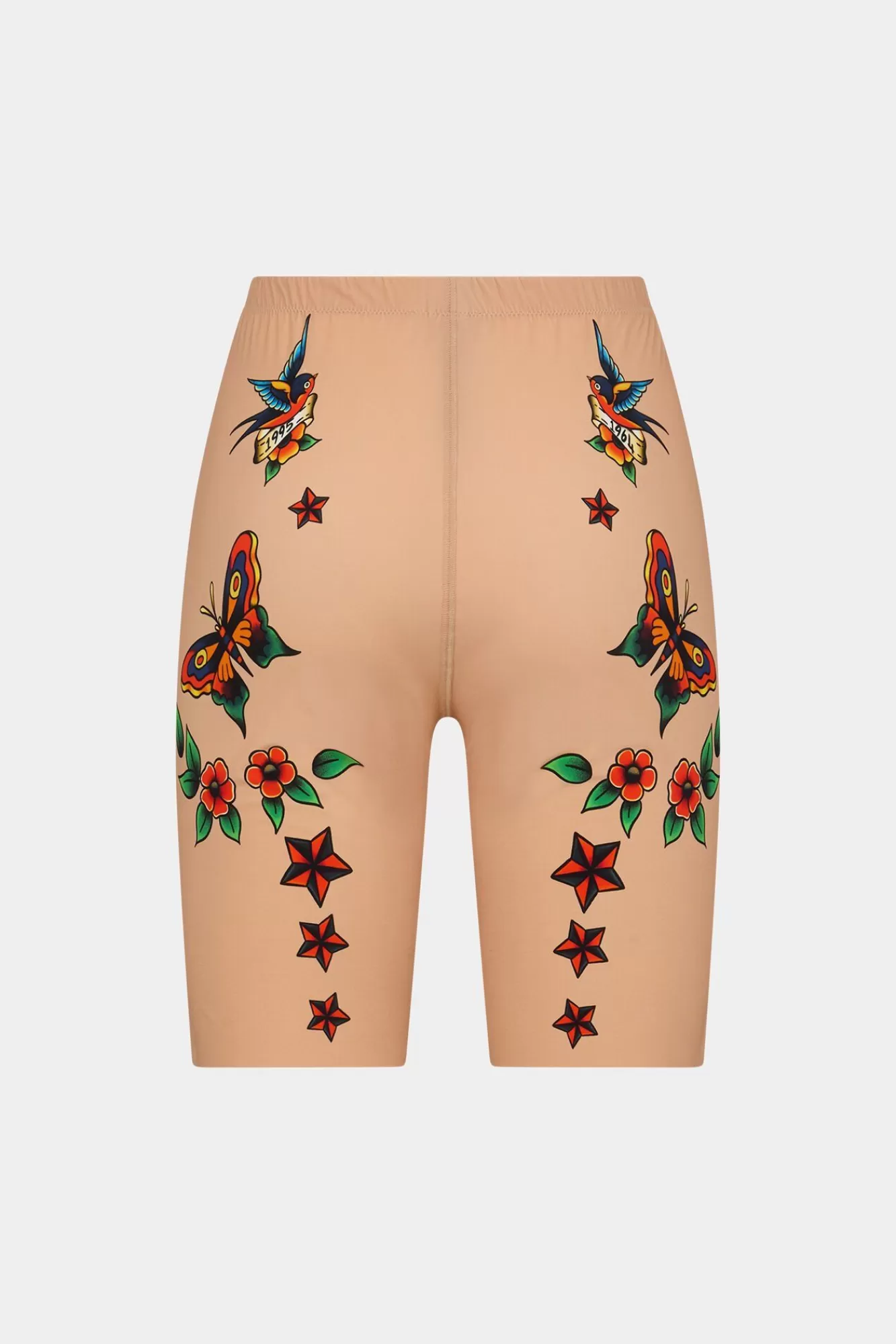 Honey Tattoo Cycling Shorts<Dsquared2 Store