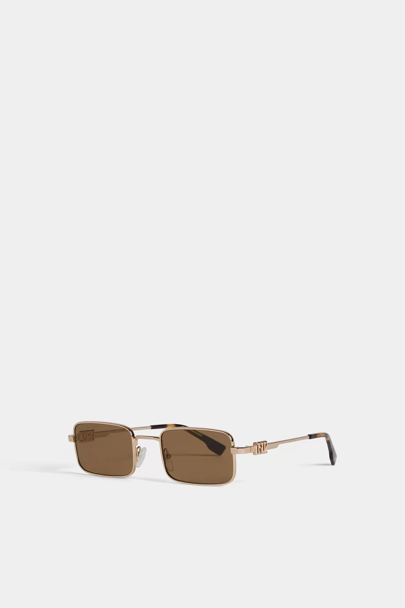 Hype Gold Brown Sunglasses<Dsquared2 Best