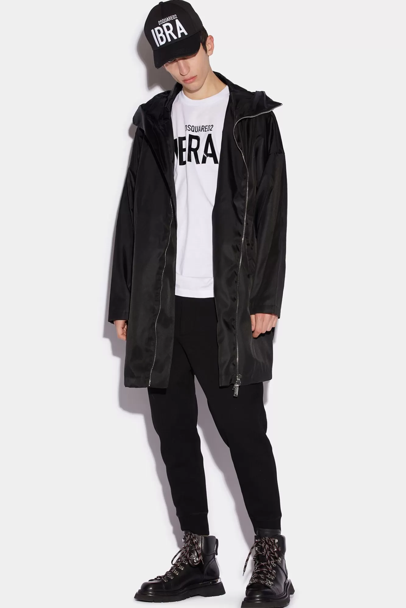 Ibra Long Windbreaker<Dsquared2 Fashion