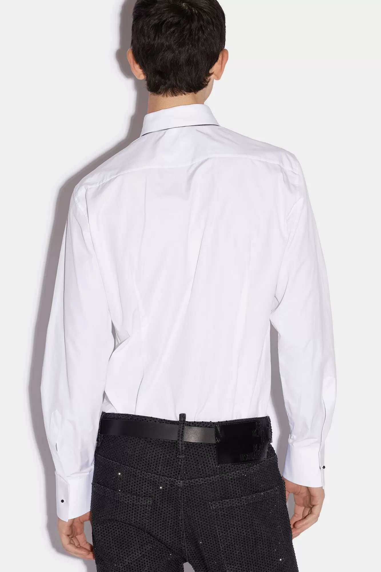 Ibra Slim Fit Tuxedo Shirt<Dsquared2 Best Sale