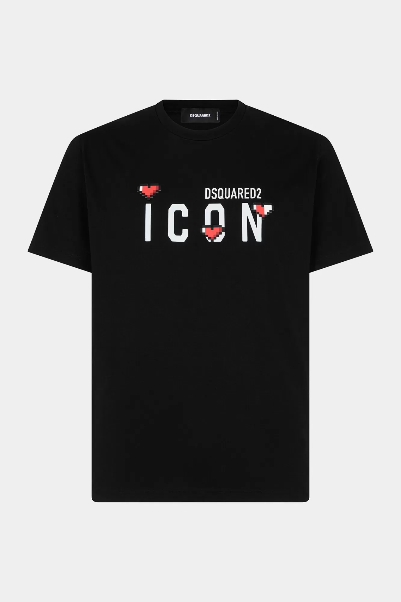 Icon Heart Pixel Cool T-Shirt<Dsquared2 Best