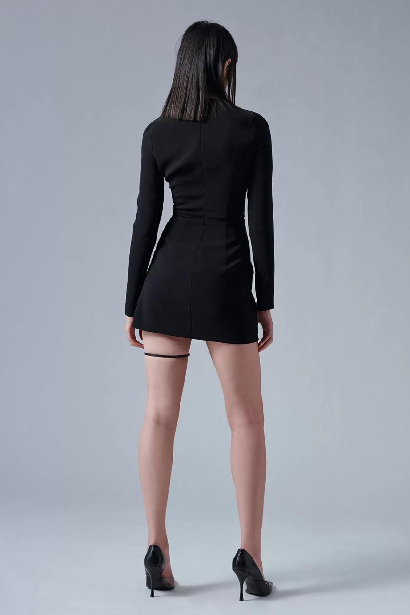 Icon Leather Trim Dress<Dsquared2 Clearance