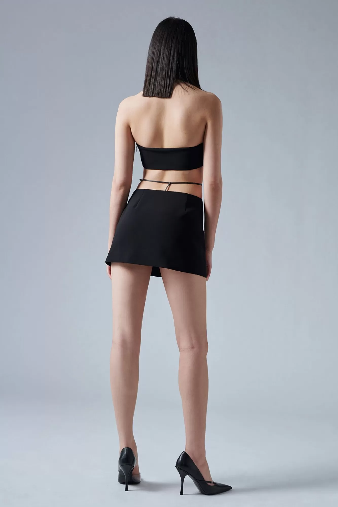 Icon Leather Trim Skirt<Dsquared2 Hot