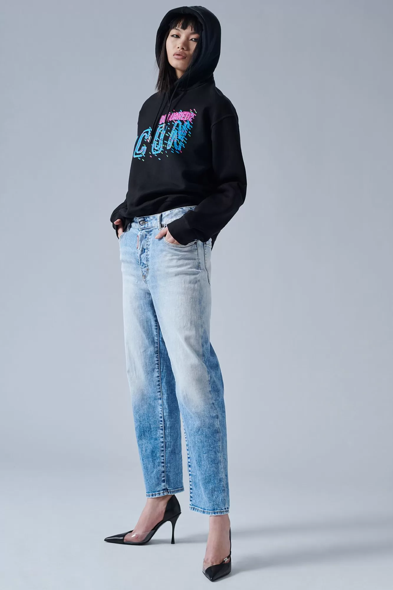 Icon Light Wash Boston Jeans<Dsquared2 Best